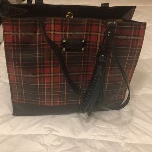 Patricia Nash tote tartan plaid
